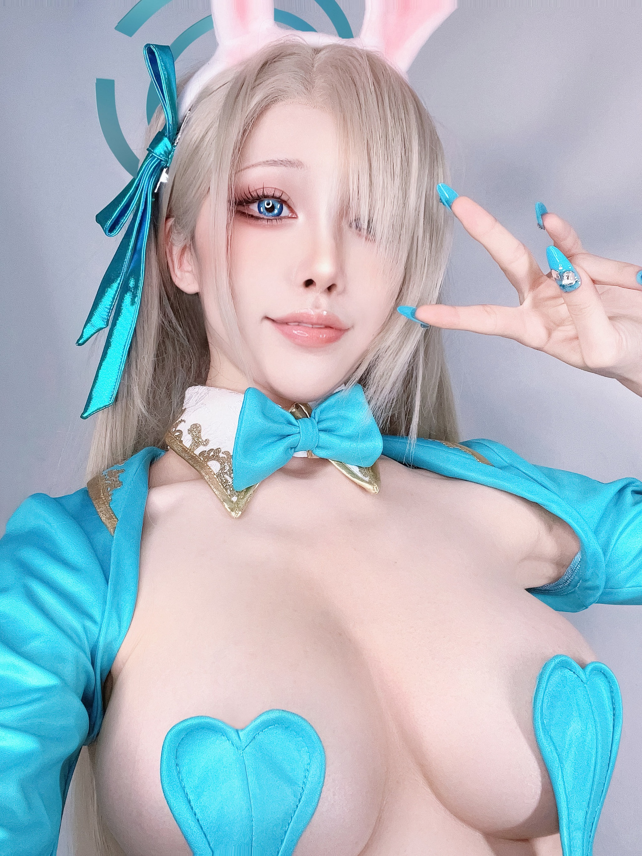 图片[1]-水淼Aqua – NO.149 Fantia六月限定明日奈2套[46P]-XikXak